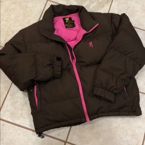 Womens Browning down jacket.